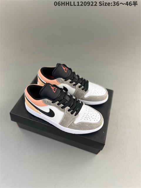 women air jordan 1 shoes H 2023-10-26-098